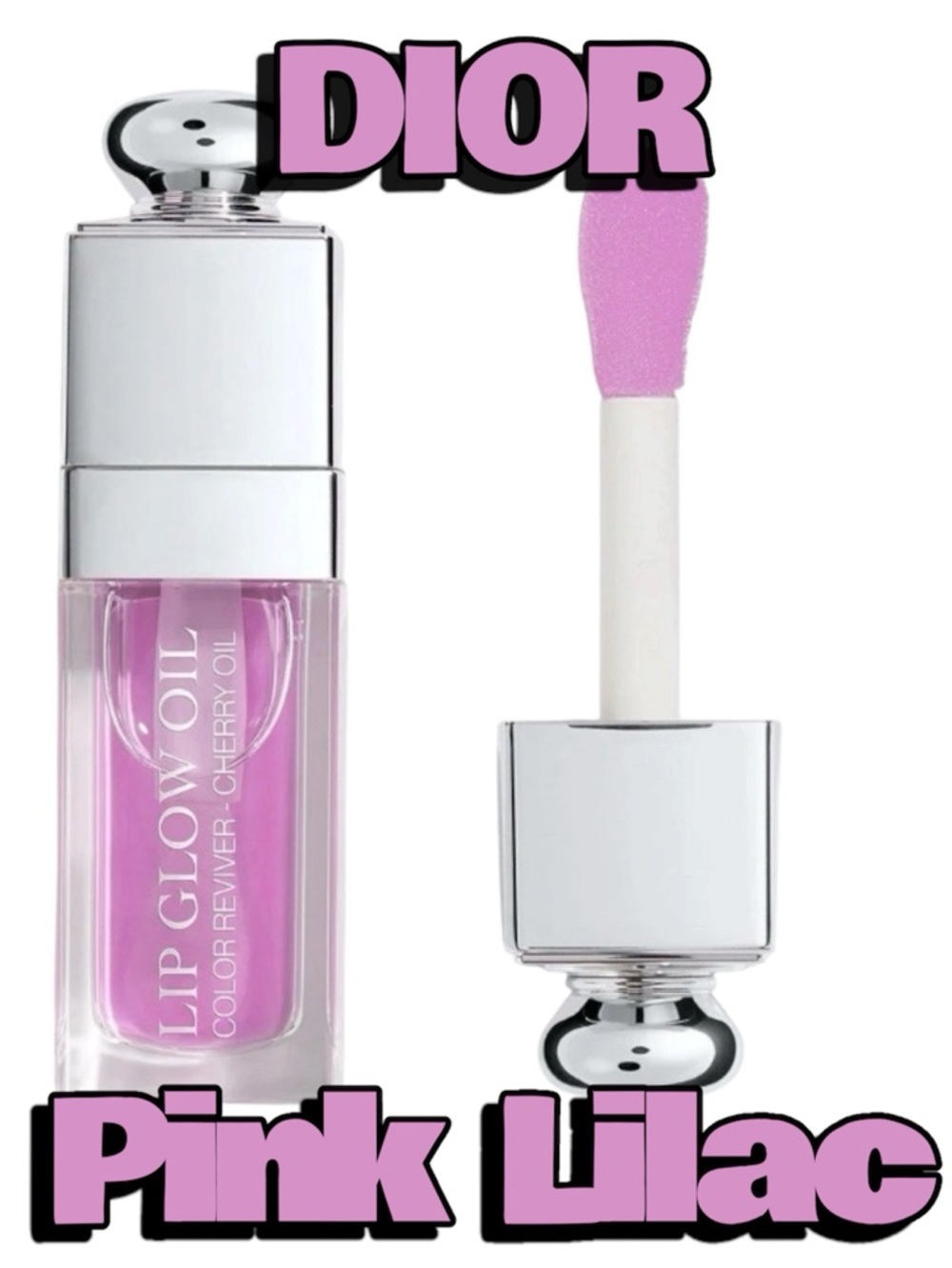 Dior Addict Lip Glow Oil — Pink Lilac Sheer Gloss. New w/o box.